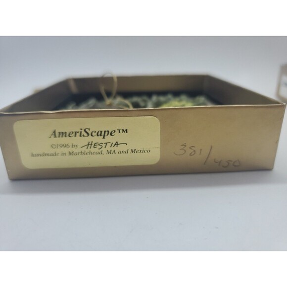 Hestia Knigt Park Christmas Ornament Collingswood NJ USA 1998 Vintage Hanging - Picture 14 of 16